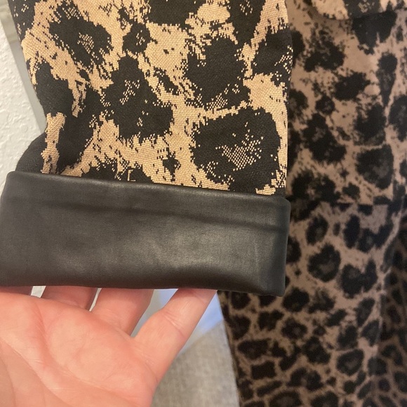 LAURA CRUZ 2PC LEPOARD BLAZER & PANT SUIT. - Picture 4 of 10